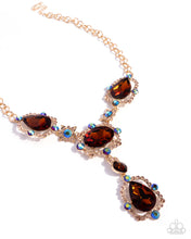 Load image into Gallery viewer, Fancy Formula - Brown Paparazzi Accessories

