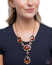 Load image into Gallery viewer, Fancy Formula - Brown Paparazzi Accessories
