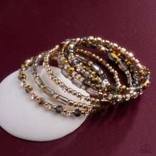 Load image into Gallery viewer, Timeless Tango - Gold Paparazzi Accessories
