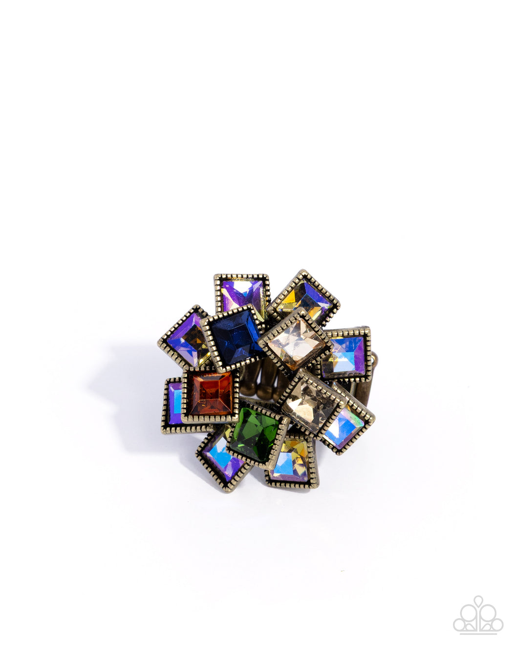 Wreathed Want - Brass Paparazzi Accessories