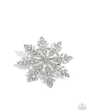 Load image into Gallery viewer, Snowflake Solstice - White Paparazzi Accessories
