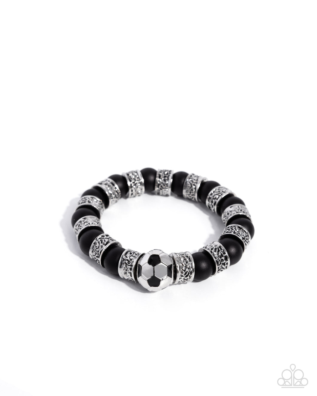 Soccer Champ - Black Paparazzi Accessories