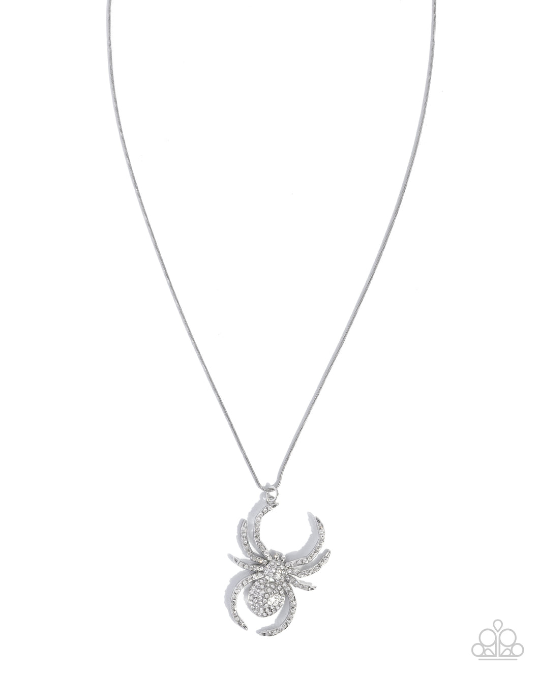 Spider Story - White Paparazzi Accessories