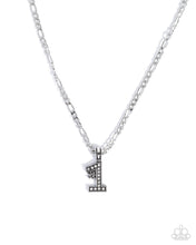 Load image into Gallery viewer, Team Number - Silver Paparazzi Accessories
