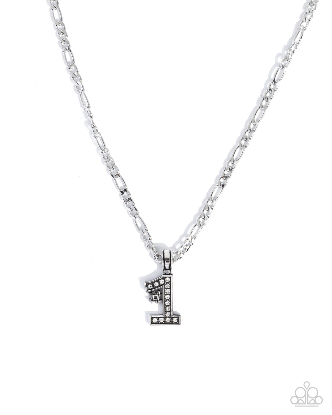 Team Number - Silver Paparazzi Accessories