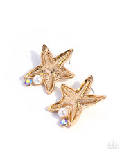 Load image into Gallery viewer, Starfish Sensation - Gold Paparazzi Accessories
