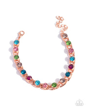 Load image into Gallery viewer, Flashy Finesse - Copper Paparazzi Accessories
