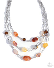 Load image into Gallery viewer, Tangible Tiers - Orange Paparazzi Accessories
