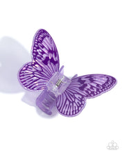 Load image into Gallery viewer, Fluttering Focus - Purple Paparazzi Accessories
