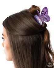 Load image into Gallery viewer, Fluttering Focus - Purple Paparazzi Accessories
