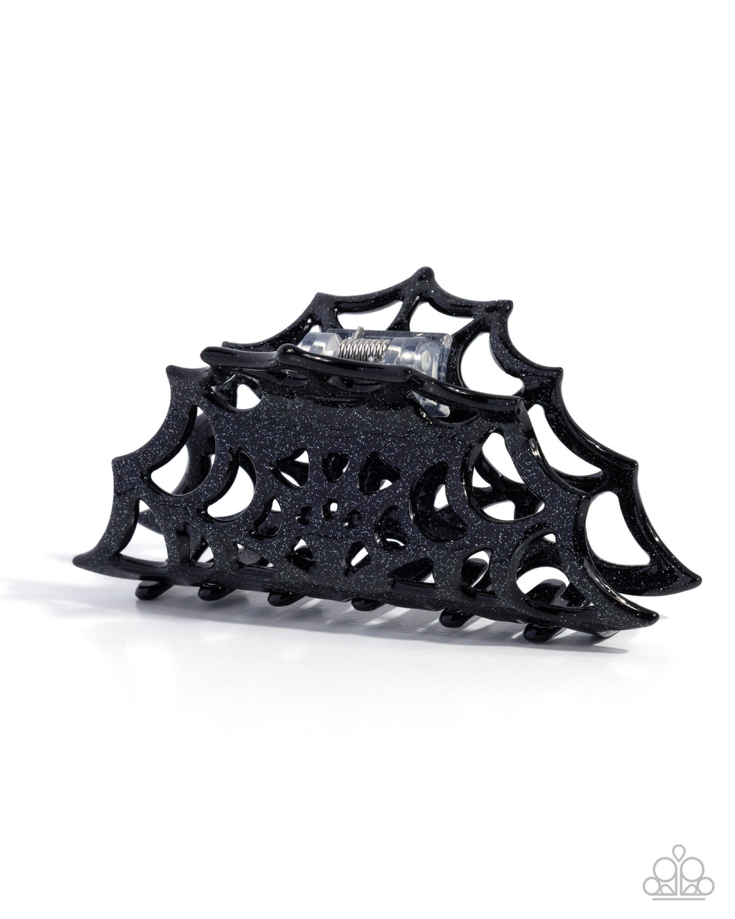 Spiderweb Season - Black Paparazzi Accessories