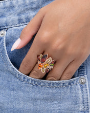 Load image into Gallery viewer, Captivating Cluster - Rose Gold Paparazzi Accessories
