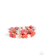 Load image into Gallery viewer, Angelic Array - Orange Paparazzi Accessories
