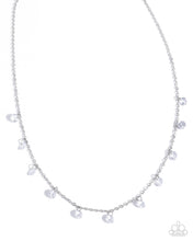 Load image into Gallery viewer, Completely Courted - White Paparazzi Accessories
