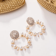 Load image into Gallery viewer, Wistfully Waltzing - Gold Paparazzi Accessories
