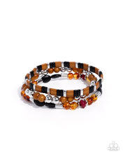 Load image into Gallery viewer, Sunset Stack - Black Paparazzi Accessories
