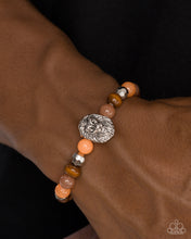 Load image into Gallery viewer, Lion Lockdown - Brown Paparazzi Accessories
