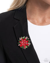 Load image into Gallery viewer, Popular Poinsettia - Red Paparazzi Accessories

