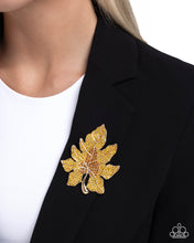 Load image into Gallery viewer, Autumnal Accent - Gold Paparazzi Accessories

