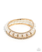 Load image into Gallery viewer, Delicate Debut - Gold Paparazzi Accessories
