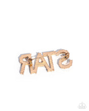 Load image into Gallery viewer, Superstar Sum - Gold Paparazzi Accessories
