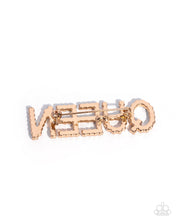 Load image into Gallery viewer, Queen Behavior - Gold Paparazzi Accessories
