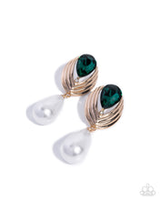 Load image into Gallery viewer, Elegantly Enraptured - Green Paparazzi Accessories
