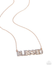Load image into Gallery viewer, Blessed Benefit - Gold Paparazzi Accessories
