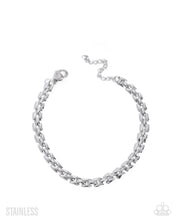 Load image into Gallery viewer, Lethal Links - Silver Paparazzi Accessories
