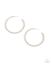 Load image into Gallery viewer, Solemn Shimmer - Gold Paparazzi Accessories
