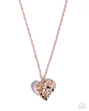 Load image into Gallery viewer, Vintage Flair - Rose Gold Paparazzi Accessories
