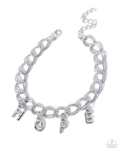 Load image into Gallery viewer, Hopeful Hero - White Paparazzi Accessories
