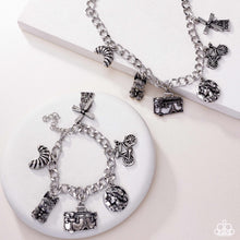 Load image into Gallery viewer, French Fashion - Silver Paparazzi Accessories
