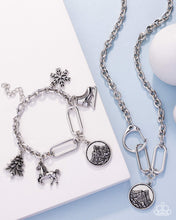 Load image into Gallery viewer, Mountain Climb - Silver Paparazzi Accessories
