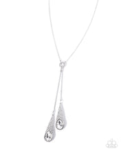 Load image into Gallery viewer, Sparkly Sway - White Paparazzi Accessories
