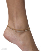 Load image into Gallery viewer, Building My Style - Gold Paparazzi Accessories
