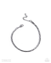 Load image into Gallery viewer, Suitable Strength - Silver Paparazzi Accessories
