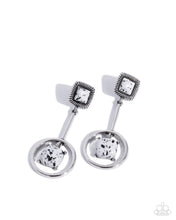 Load image into Gallery viewer, Spellbinding Squares - White Paparazzi Accessories
