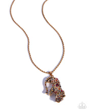 Load image into Gallery viewer, Ferocious Feline - Gold Paparazzi Accessories
