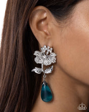 Load image into Gallery viewer, Flourishing Fringe - Blue Paparazzi Accessories
