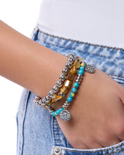 Load image into Gallery viewer, Sunshine Stack - Yellow Paparazzi Accessories
