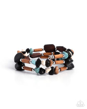 Load image into Gallery viewer, Sensational Stones - Black Paparazzi Accessories
