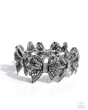 Load image into Gallery viewer, French Flourish White Bracelet Paparazzi Accessories

