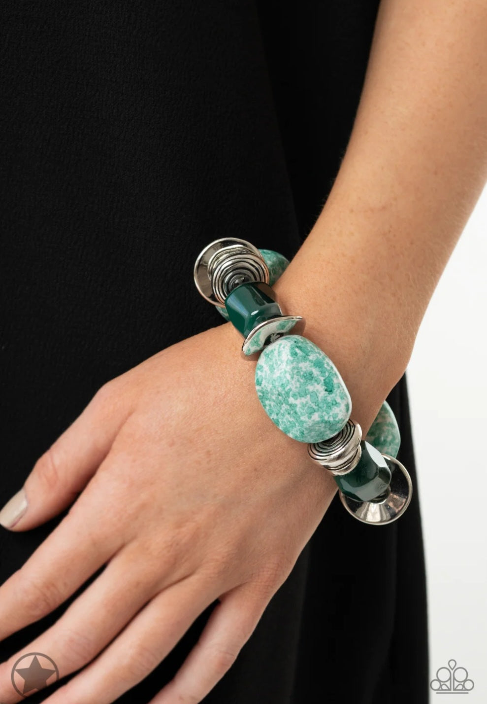 Glaze Of Glory Blue Paparazzi Accessories