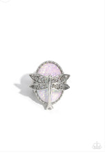 Load image into Gallery viewer, Dragonfly Drazzle White Ring Paparazzi Accessories

