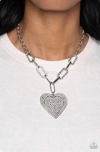 Load image into Gallery viewer, Roadside Romance White Paparazzi Accessories
