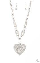 Load image into Gallery viewer, Roadside Romance White Paparazzi Accessories
