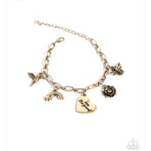 Load image into Gallery viewer, Positive Outlook Gold Paparazzi Accessories
