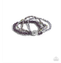 Load image into Gallery viewer, Beaded Boundary Silver Paparazzi Accessories
