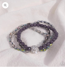 Load image into Gallery viewer, Beaded Boundary Silver Paparazzi Accessories
